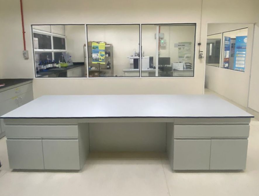Lab Bench & Cabinet